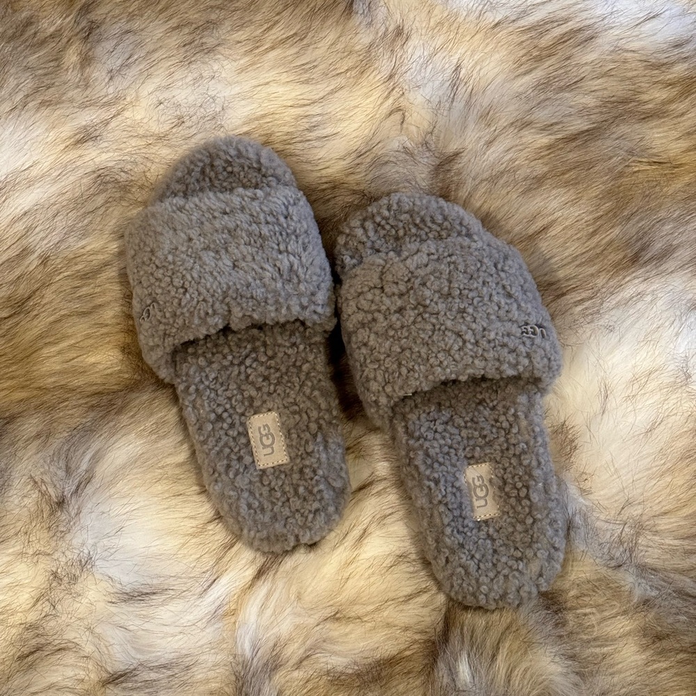 cozetta curly slippers - Picture 2 of 6